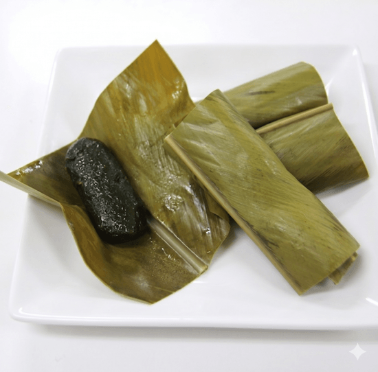 ヨモギのサネン団子